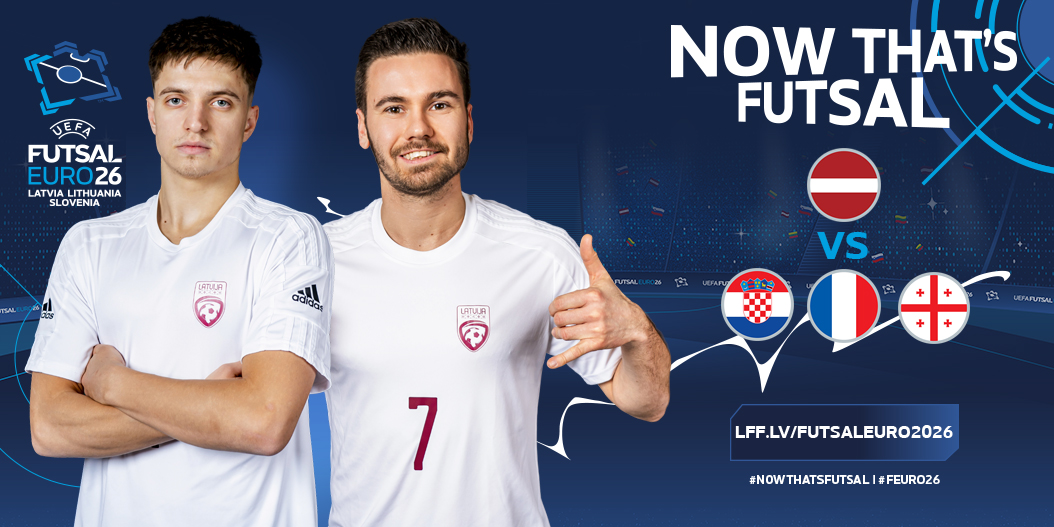 Sākas biļešu tirdzniecība telpu futbola Eiropas čempionāta spēlēm Rīgā
