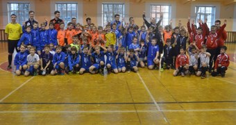 JDFS "Alberts" labākie Rīgas kausa futbolā telpās 2005. gadā dzimušo spēlētāju konkurencē