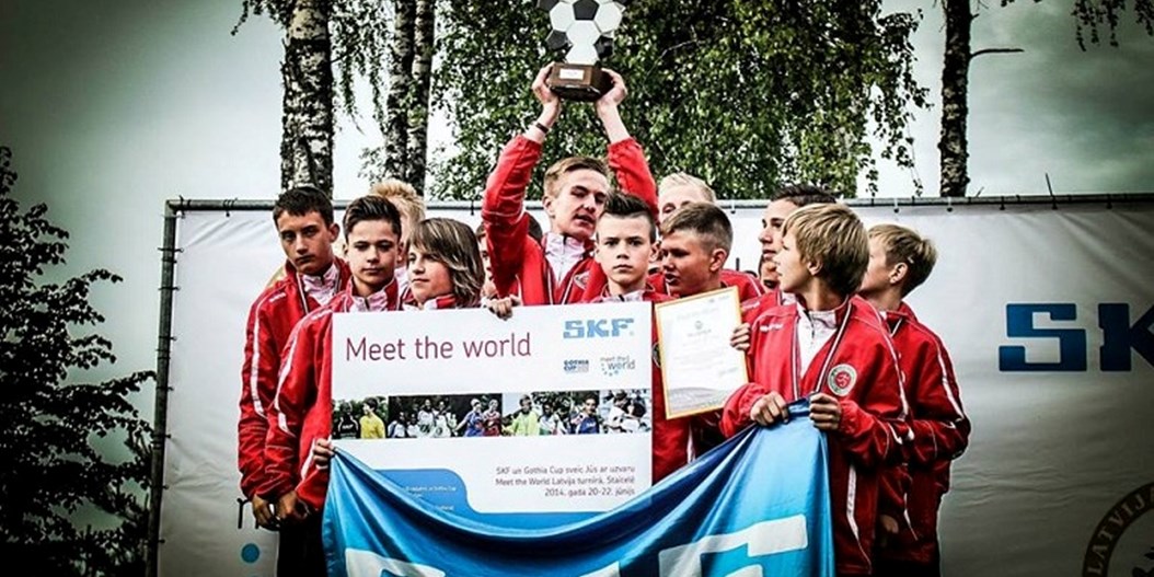 Ceļazīmi uz Pasaules kausu U-14 jauniešiem "Gothia Cup" izcīna FK "Liepāja"