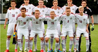 Latvijas U17 izlase Rīgā uzsākusi Eiropas čempionāta kvalifikāciju