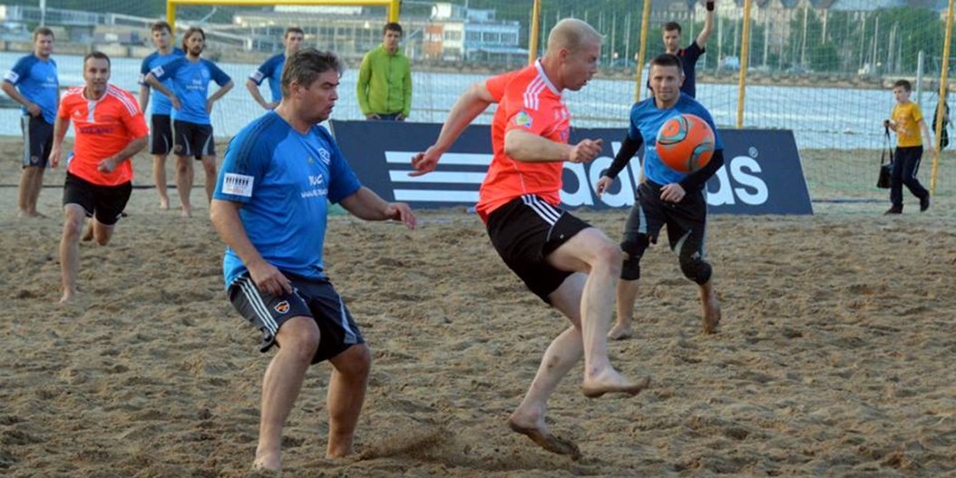 Nedēļas nogalē notiks Latvijas pludmales futbola čempionāta fināls