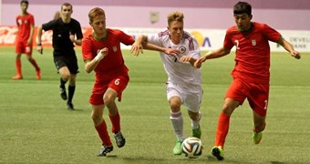 Latvijas U-18 izlase zaudē Irānai