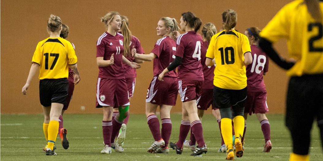 Sieviešu futbola izlases kandidātes sestdien pārbaudes spēlē Rīgā tiksies ar FK „Gintra-Universitetas”