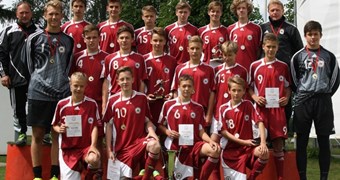 LMT Futbola akadēmijas komanda pārspēj poļus un igauņus, izcīnot uzvaru starptautiskā turnīrā Staicelē
