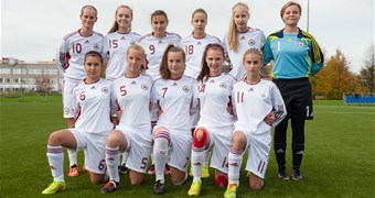 Latvijas U17 meiteņu izlase noslēdz dalību Eiropas čempionāta kvalifikācijā