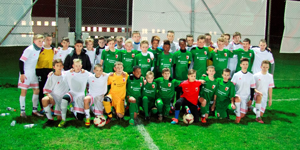 LMT Futbola akadēmijas U-13 un U-14 izlase viesojas Minhenes „Bayern” stadionā un sekmīgi cīnās ar „FC Augsburg” jauniešiem