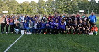 Rīgas Futbola skola triumfē Latvijas sieviešu futbola pirmās līgas čempionātā