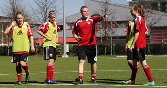 Latvijas U-17 un U-19 meiteņu futbola izlase no 26. – 30.jūnijam aizvadīs piecu dienu treniņnometni Liepājā