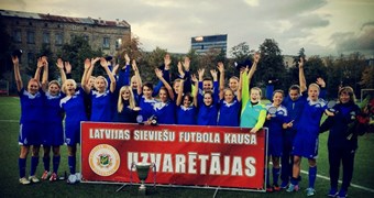 Rīgas FS uzvar pirmajā sieviešu Latvijas Kausa izcīņā