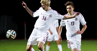 Latvijas U-18 futbolisti uzsākuši otro treniņnometni pirms V. A. Granatkina piemiņas turnīra