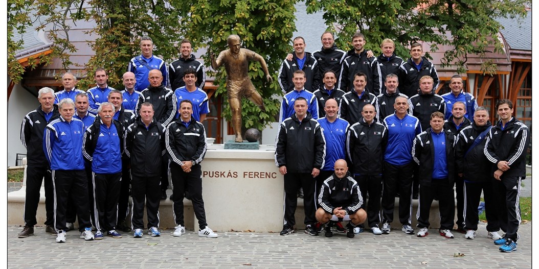 Latvijas futbola treneri un speciālisti Ungārijā piedalījās UEFA Study Group Scheme seminārā