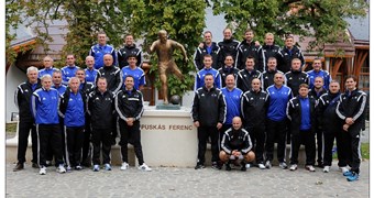Latvijas futbola treneri un speciālisti Ungārijā piedalījās UEFA Study Group Scheme seminārā