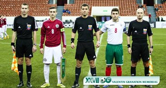 Latvijas U-18 izlase cīnās neizšķirti ar Bulgāriju