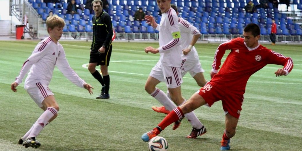 Attīstības kauss 2015: Latvijas U-17 izlase pārspēj Gruziju un spēlēs par 1.vietu kopvērtējumā