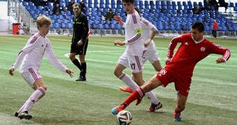 Attīstības kauss 2015: Latvijas U-17 izlase pārspēj Gruziju un spēlēs par 1.vietu kopvērtējumā