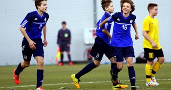 Ar Rīgas U-14 futbolistu panākumu noslēdzies otrais LFF Futbola akadēmijas reģionu izlašu ziemas turnīrs