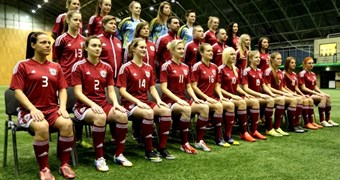 Paziņots Latvijas sieviešu futbola izlases sastāvs braucienam uz “Aphrodite Cup” turnīru Kiprā