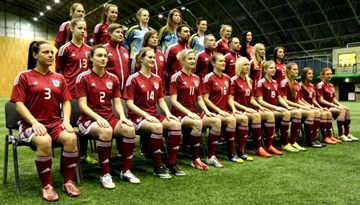 Paziņots Latvijas sieviešu futbola izlases sastāvs braucienam uz “Aphrodite Cup” turnīru Kiprā