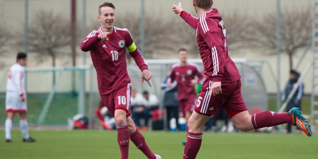 Latvijas U-19 izlase uzvar Norvēģiju