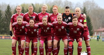 Latvijas sieviešu futbola izlasei janvārī divas draudzības spēles Maltā