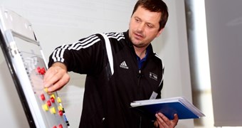 VIDEO: Ieskats A-UEFA vārtsargu treneru nodarbībās Latvijā