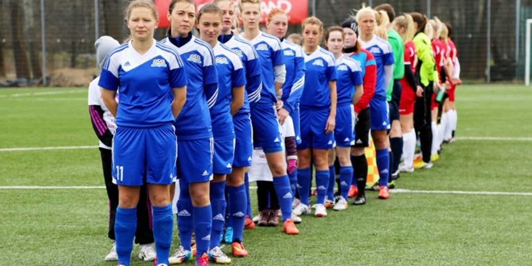 Svētdien Rīgā, Preiļos un Olainē turpināsies galvenie sieviešu futbola turnīri