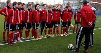 Noslēgusies Latvijas U-17 jauniešu futbola izlases otrā spēle UEFA Attīstības turnīrā Somijā