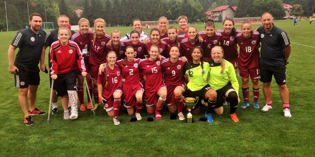 UEFA Attīstības turnīrs WU-17 meitenēm: Latvijas izlase pārspēj Moldovu