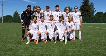 Latvijas U-16 jauniešu izlase draudzības spelē zaudē Lietuvai