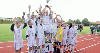 BFC Daugavpils futbolisti triumfē Latvijas jaunatnes čempionātā U-13 vecuma grupā