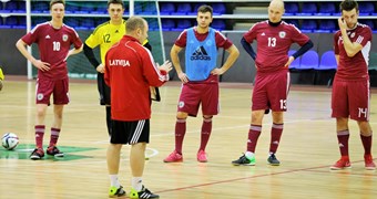 Latvijas telpu futbola izlase uzsākusi gatavošanos Pasaules kausa kvalifikācijai
