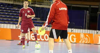 Vadims Atamaņukovs iekļauts Latvijas telpu futbola izlases spēlētāju pieteikumā