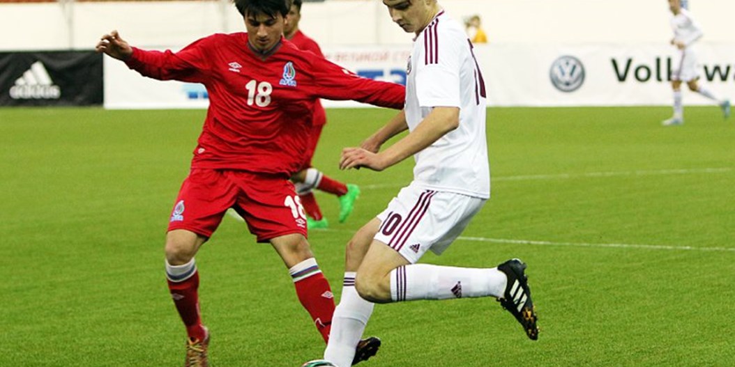 Latvijas U-18 izlase Granatkina turnīra pirmajā spēlē cīnās neizšķirti ar Azerbaidžānu