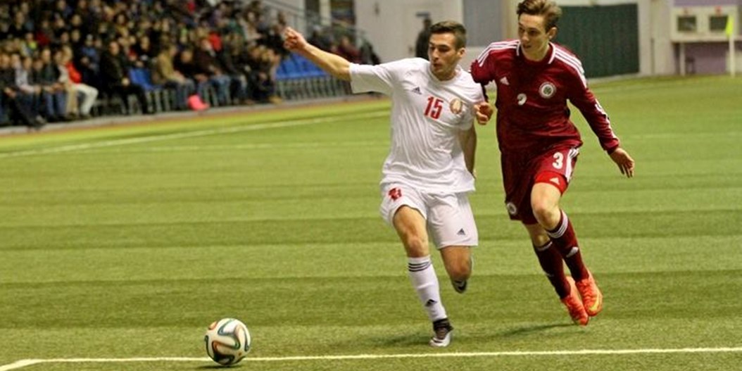 Latvijas U-18 izlase zaudē Baltkrievijai