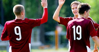 Latvijas U-19 izlase pirmajā pārbaudes spēlē piekāpjas Krievijai