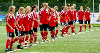 Latvijas WU-15 meiteņu futbola izlase gatavojas Baltijas Kausa izcīņai