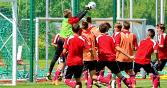 Latvijas izlase ar spēli pret Baltkrieviju ceturtdien startēs UEFA Attīstības turnīrā Minskā