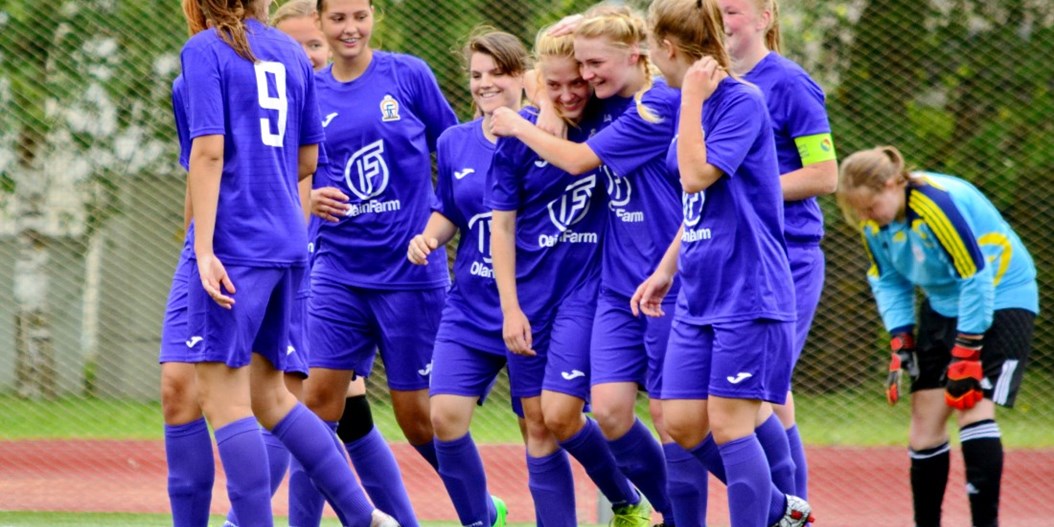 "AFA Olaine" futbolistes iekļūst Latvijas Kausa izcīņas pusfinālā