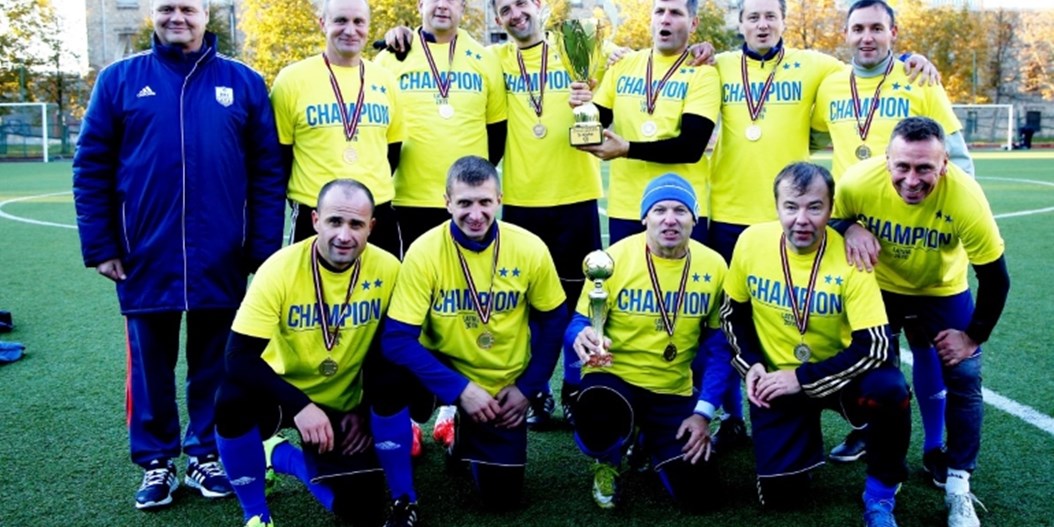 Daugavpils komanda otro gadu pēc kārtas uzvar Latvijas atklātajā Veterānu čempionātā