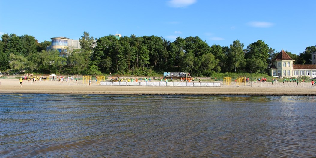 14. jūlijā Majoros notiks Latvijas pludmales futbola čempionāta ceturtais posms