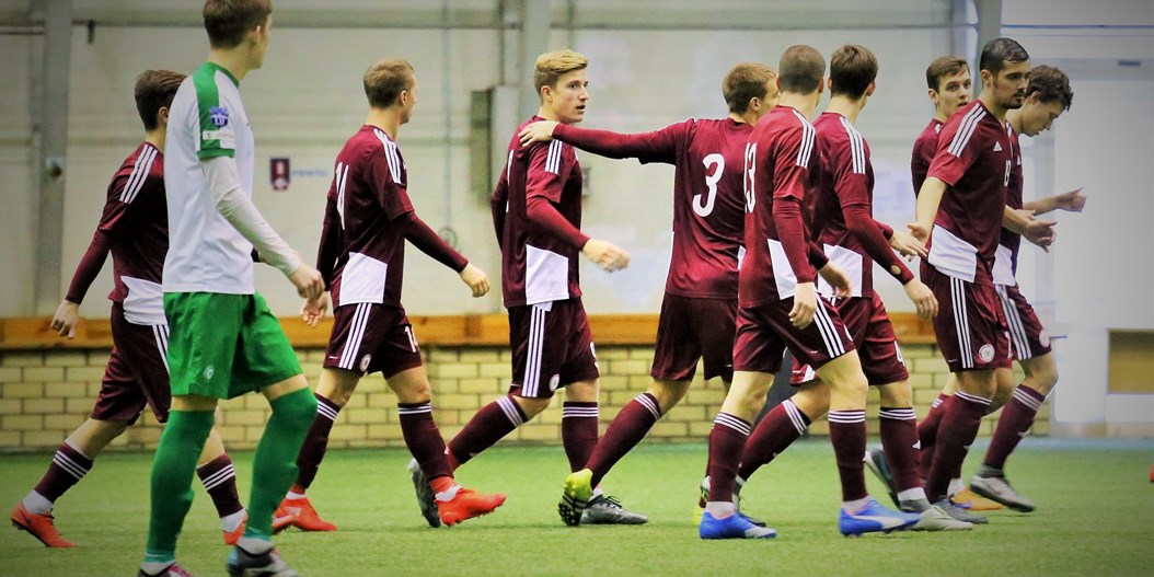Latvijas U-21 izlase pārbaudes spēlē pārspēj FS METTA/Latvijas Universitāte