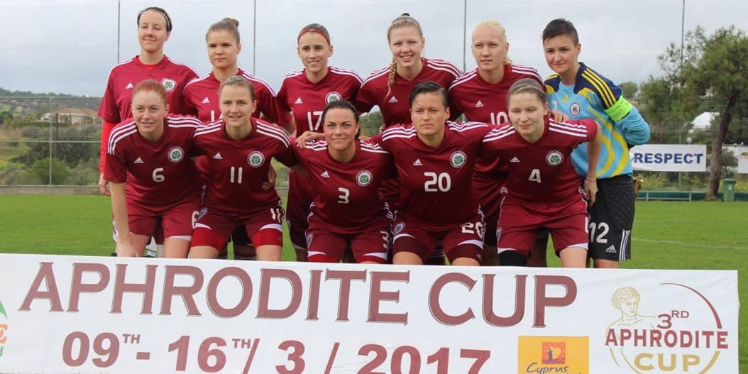 Aphrodite Cup 2017: Latvijas izlase sāk ar uzvaru pār Maltu