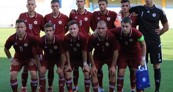 Latvijas U-19 izlase otrajā pārbaudes spēlē zaudē Grieķijai