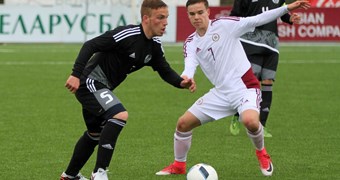 Latvijas izlase ar uzvaru startējusi UEFA Attīstības turnīrā Minskā
