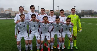 Latvija ar zaudējumu pēcspēles soda sitienu sērijā noslēdz dalību UEFA Attīstības turnīrā