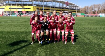 Latvijas meiteņu futbola izlasei zaudējums pēcspēles sitienos pret Maķedoniju