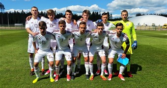Latvijas U-17 izlase Baltijas kausa izcīņu sāk ar zaudējumu