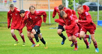 FOTO: LFF Futbola akadēmijas talantu skate U-13 spēlētājiem Staicelē