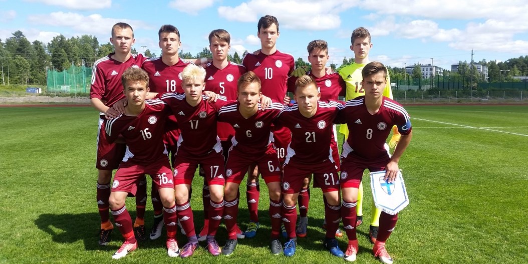 Latvijas U-17 jauniešu izlase Baltijas kausu noslēdz 3. vietā