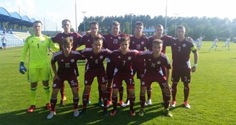 Latvijas U-17 jauniešu izlase V. Banņikova piemiņas turnīru iesāk ar zaudējumu